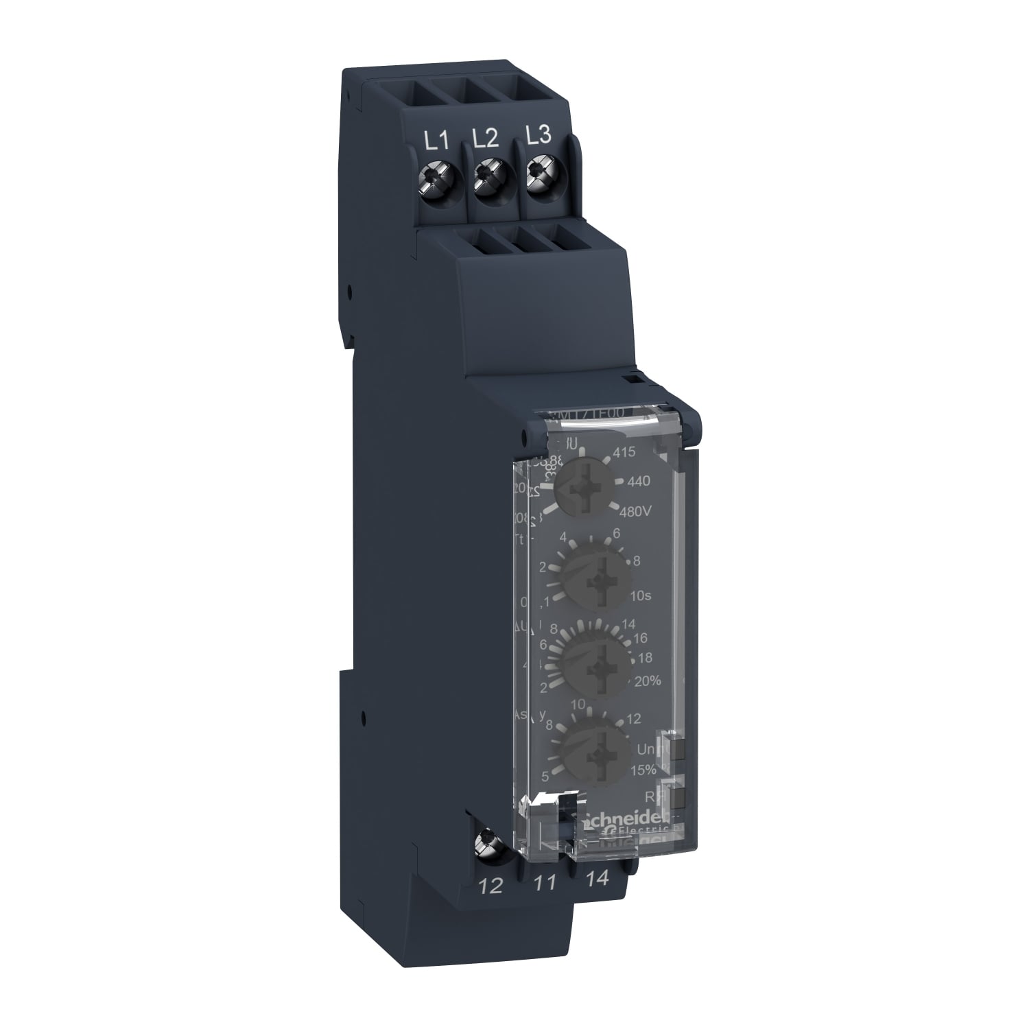 voltage control relay, Harmony Control Relays, 5A, 1CO, 65?260V AC DC