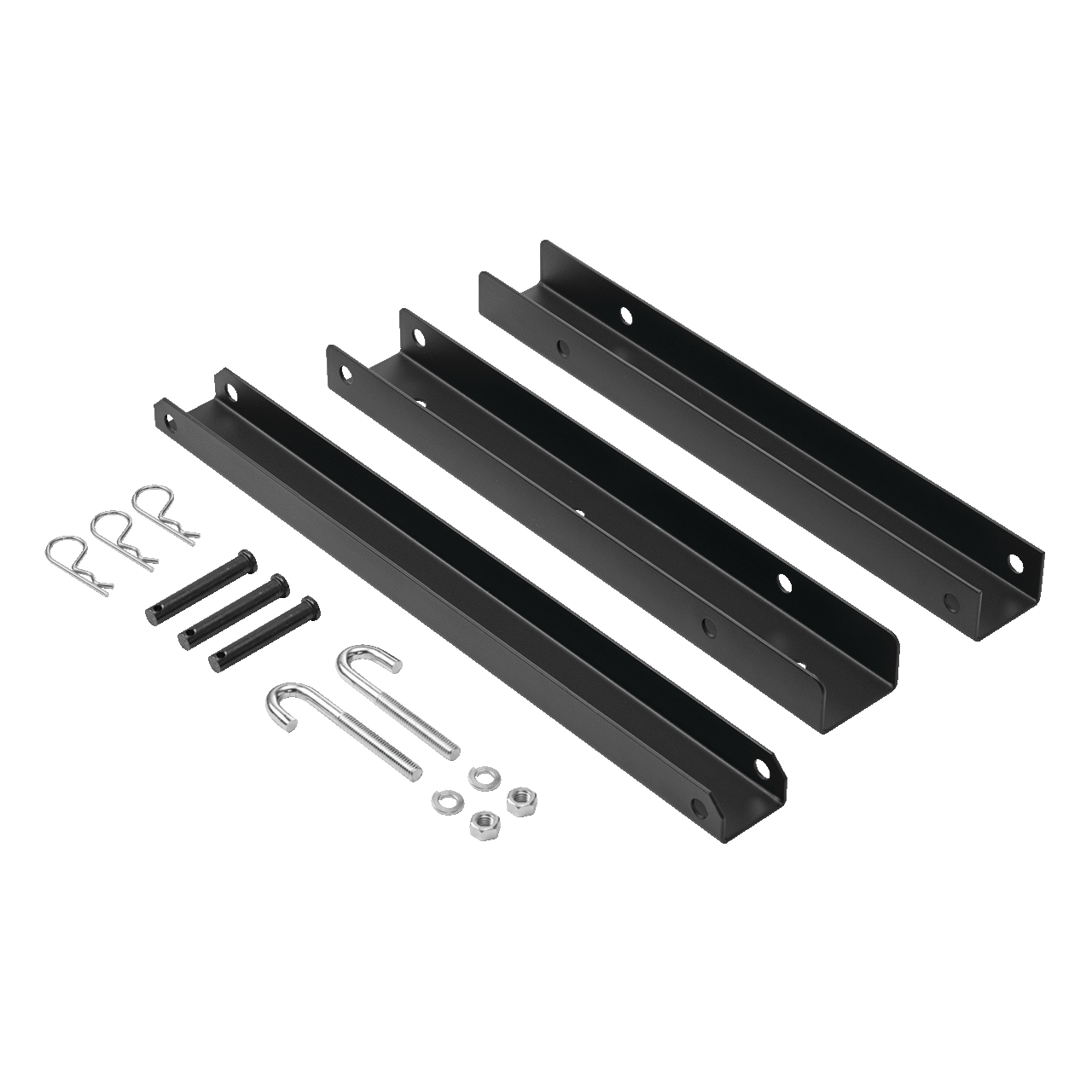 Modular Triangle Support Bracket Kit, fits 12.00, Black, Steel