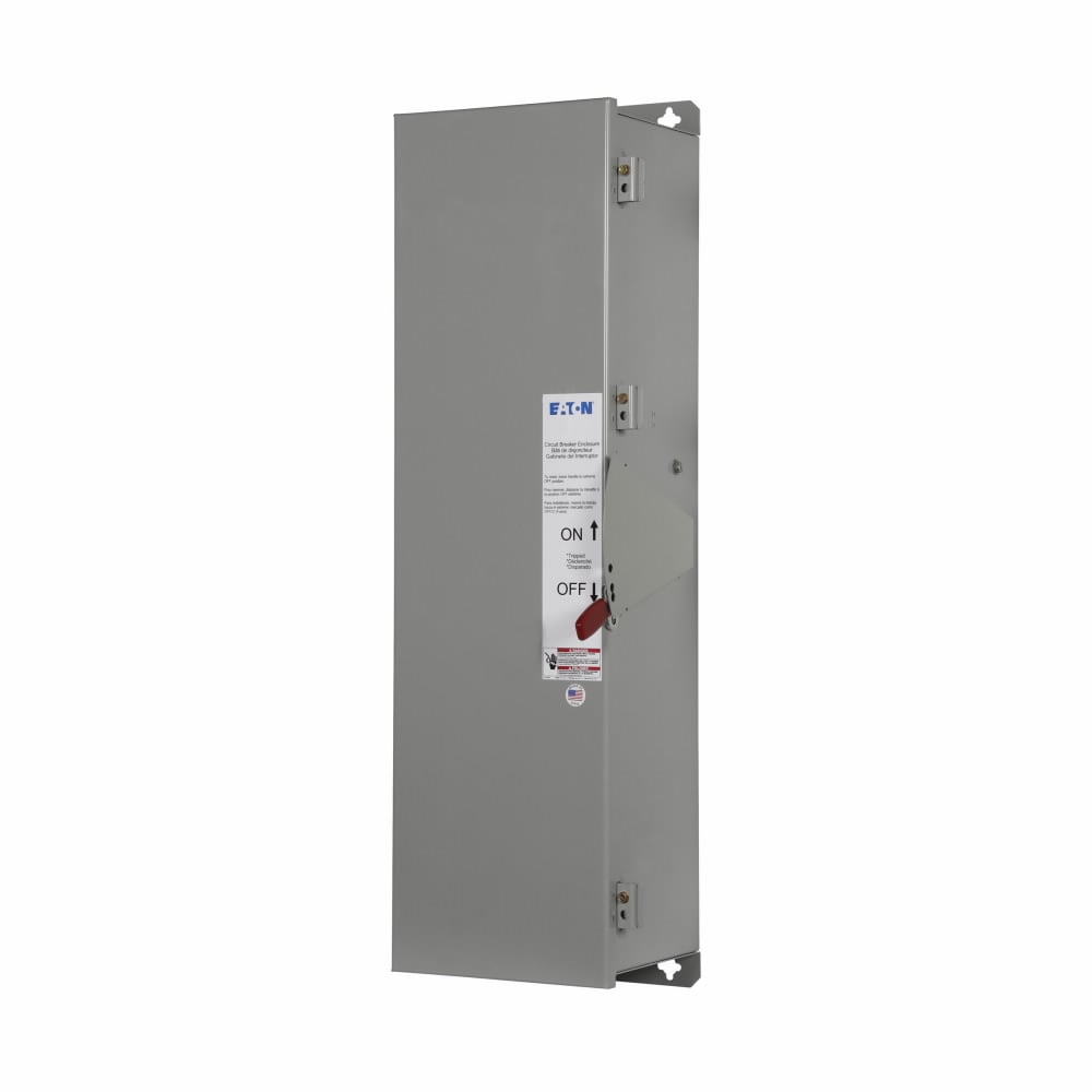Eaton NEMA 12 circuit breaker enclosure, series C molded case circuit breaker enclosure, NEMA 12, Surface mount, Without knockouts, Used with KD/KDB/HKD/KDC/DK circuit breakers