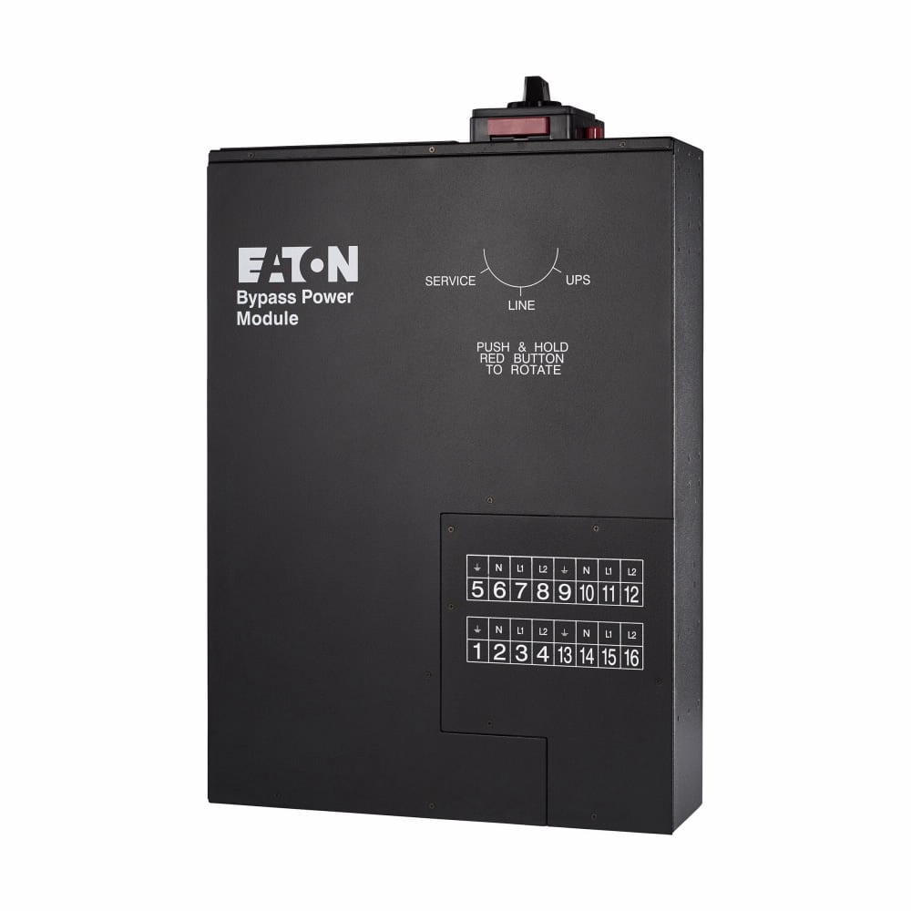 Eaton Bypass Power Module (BPM), 3U, Hardwired input
