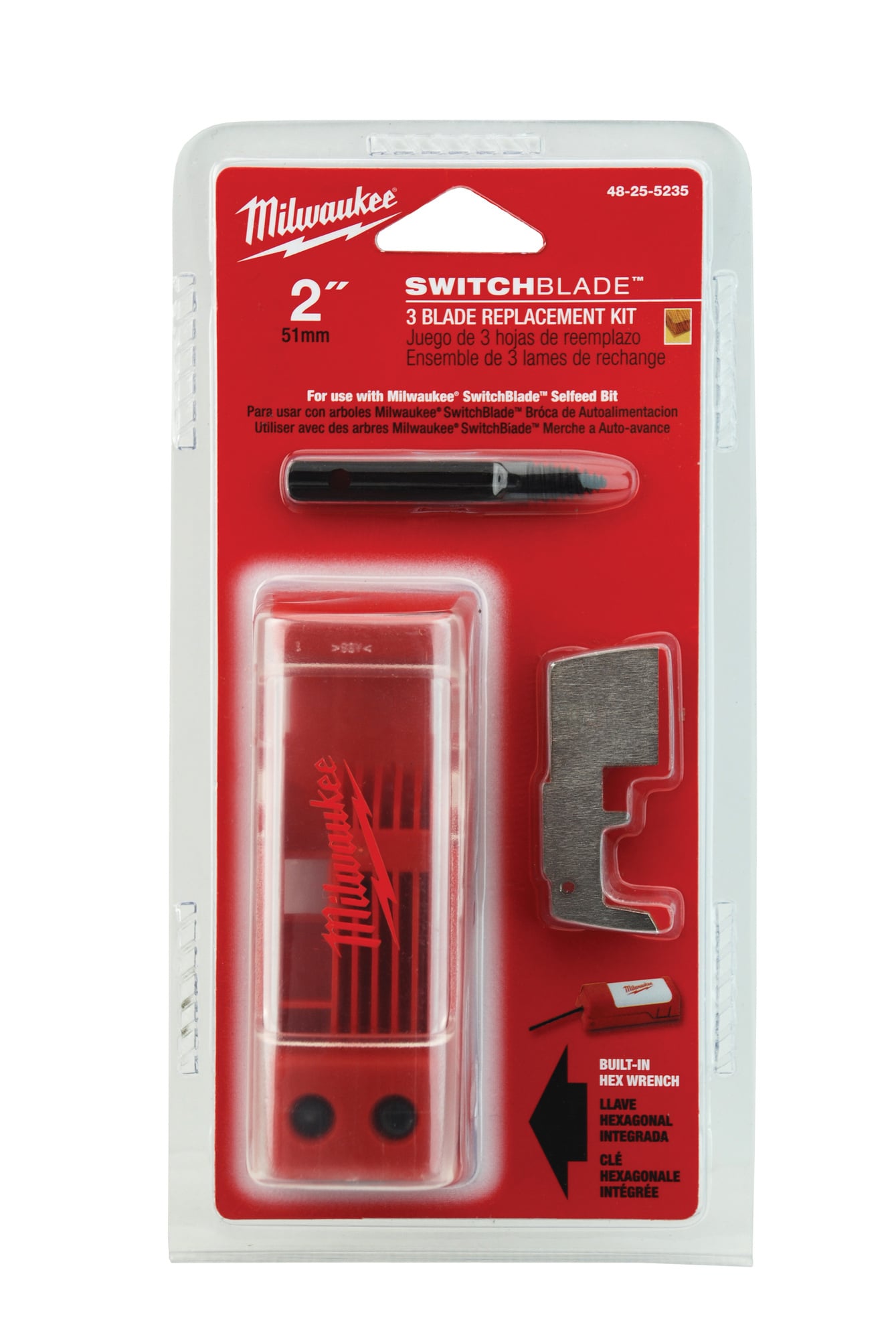 2 in. SWITCHBLADE 3 Blade Replacement Kit