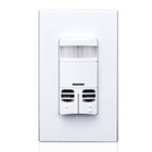 Dual-Relay, No Neutral, Multi-Technology Wall Switch Sensor, 2400 sq. ft. Major Motion Coverage, 400 sq. ft. Minor Motion Coverage, White