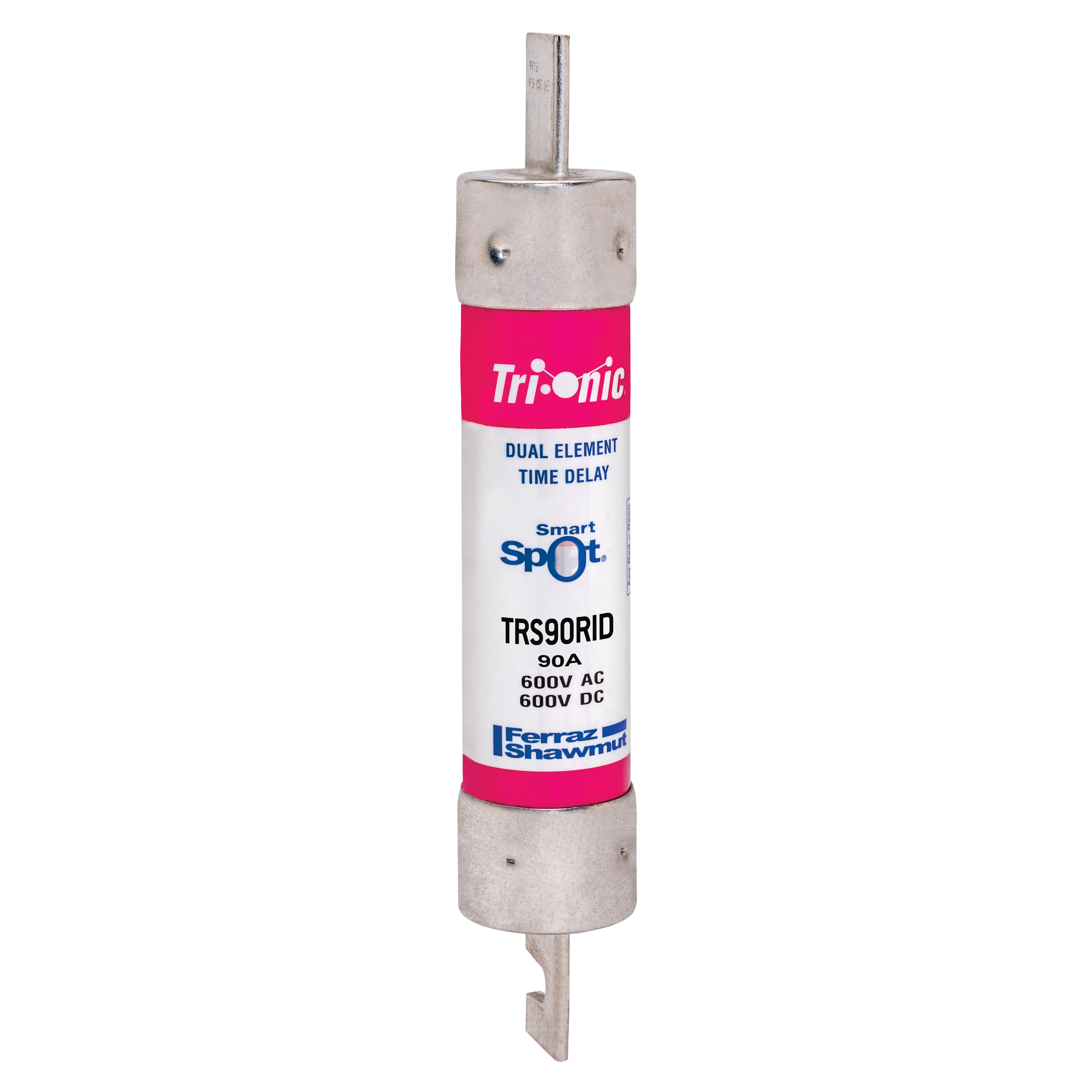 Fuse TRS-R - Class RK5 - Time-Delay 600VAC 600VDC 90A Blade SmartSpot