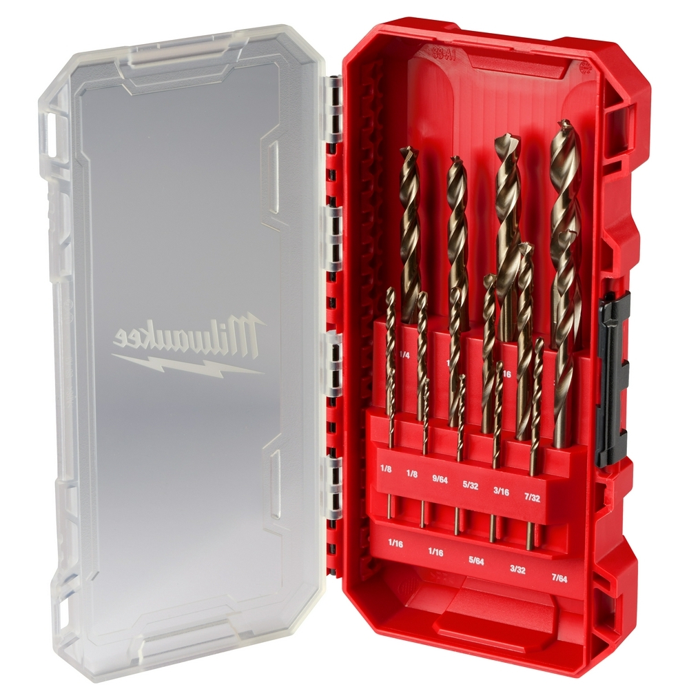 RED HELIX Cobalt Drill Bit Set  15PC