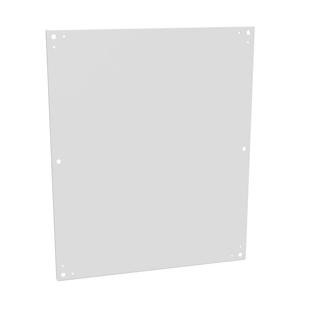 Back Panel Non UL Listed 36x30 Hinge Cover White Steel