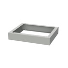 Plinth Base, 700x600mm, Gray, Aluminum