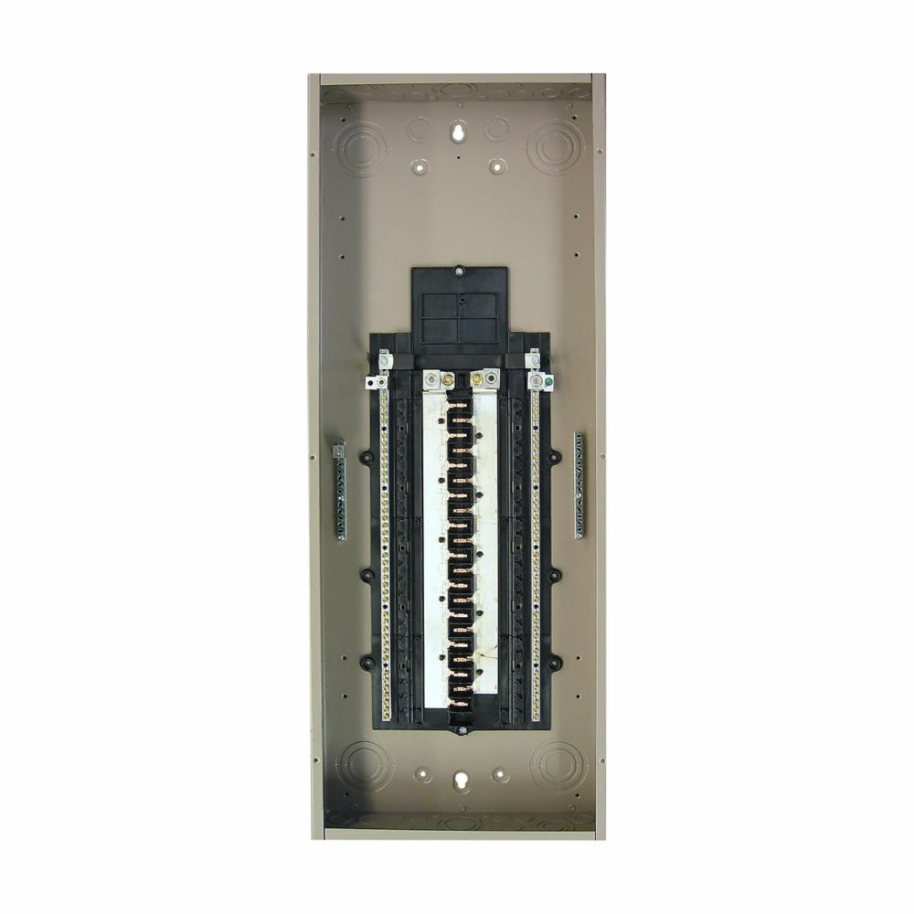 Eaton CH surge loadcenter w Surge Installed, single phase, 225A, convertible w/ lugs, 32 spaces, Box size X7, Indoor