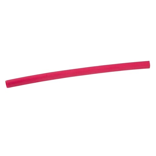 Heavy-Wall Heat-Shrinkable Tubing for Cable Range 1 - 3/0 AWG, Expanded Diameter 1.1 inch, Length 9 inch, rated for 600 Volt, 90 degrees continuous use, Material: Cross-linked polyolefin with thermoplastic adhesive liner, Red