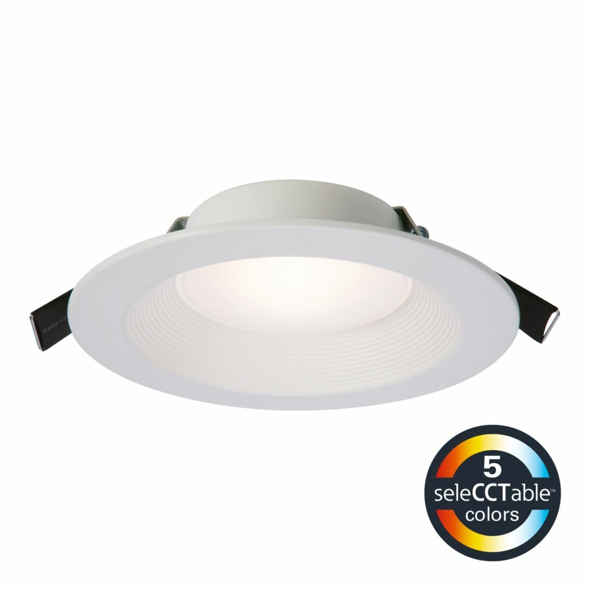 6" all- purpose retrofit LED module, 600 lumens, 90CRI, 120V, Matte white baffle, Direct Mount