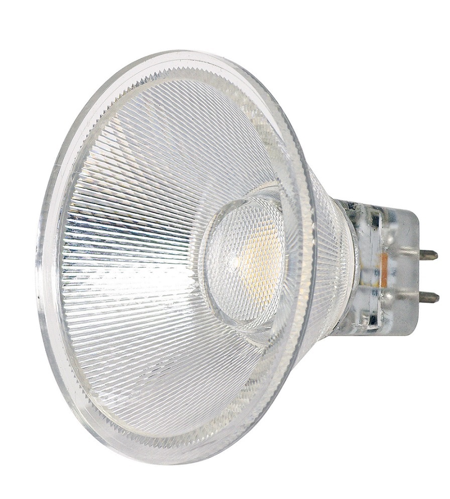 MR LED, Designation: 3W - LED MR16 LED - 40' Beam Spread - GU5.3 Base - 3000K - 12V