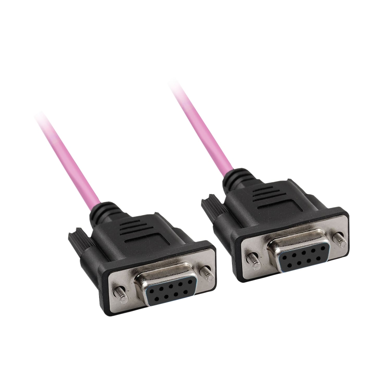 CANopen cordset - molded female SUB-D9 connectors - standard - IP20 - UL - 1 m