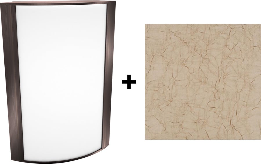 Architectural 469 Lumens Halv Forward Light 25W 90CRI 3500K Crushed Sedona Lens Antique Bronze Finish