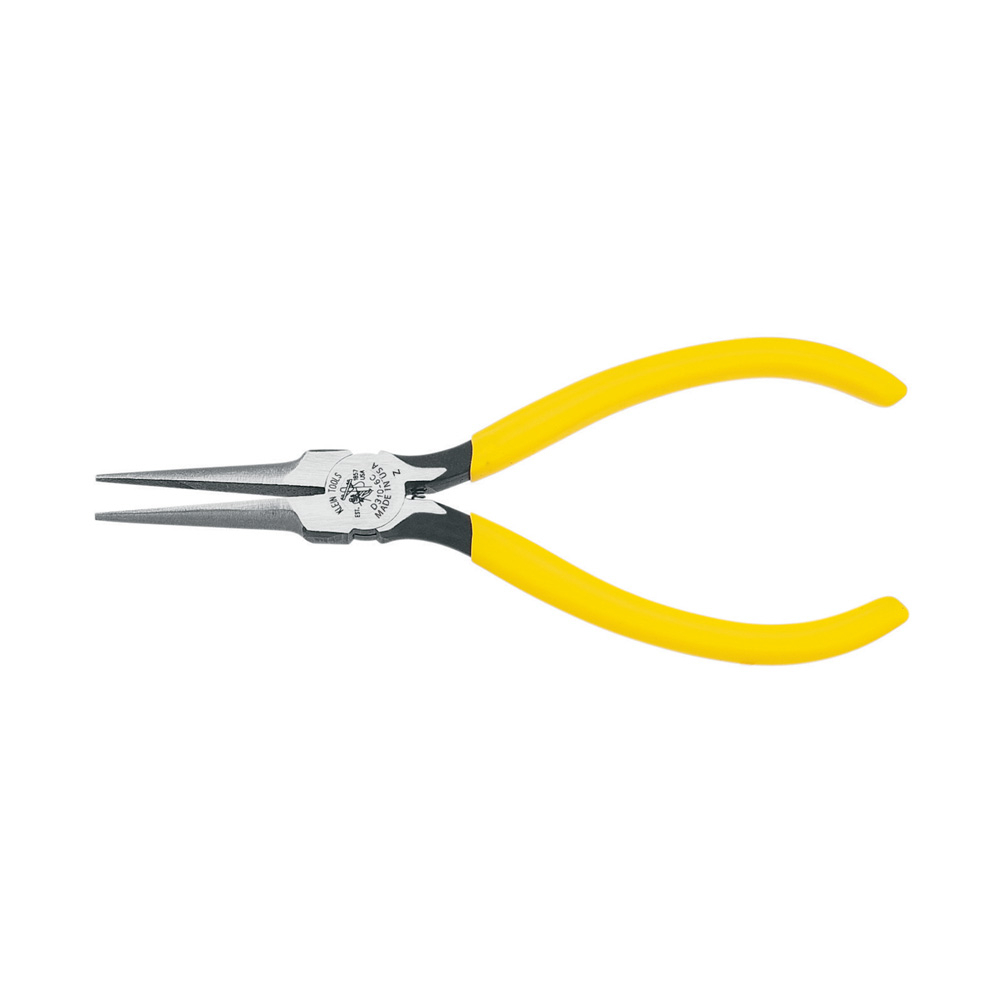 Pliers, Tapered Needle Nose Pliers, 6-Inch, Larger and sturdier yet tapered design allows access into tight areas