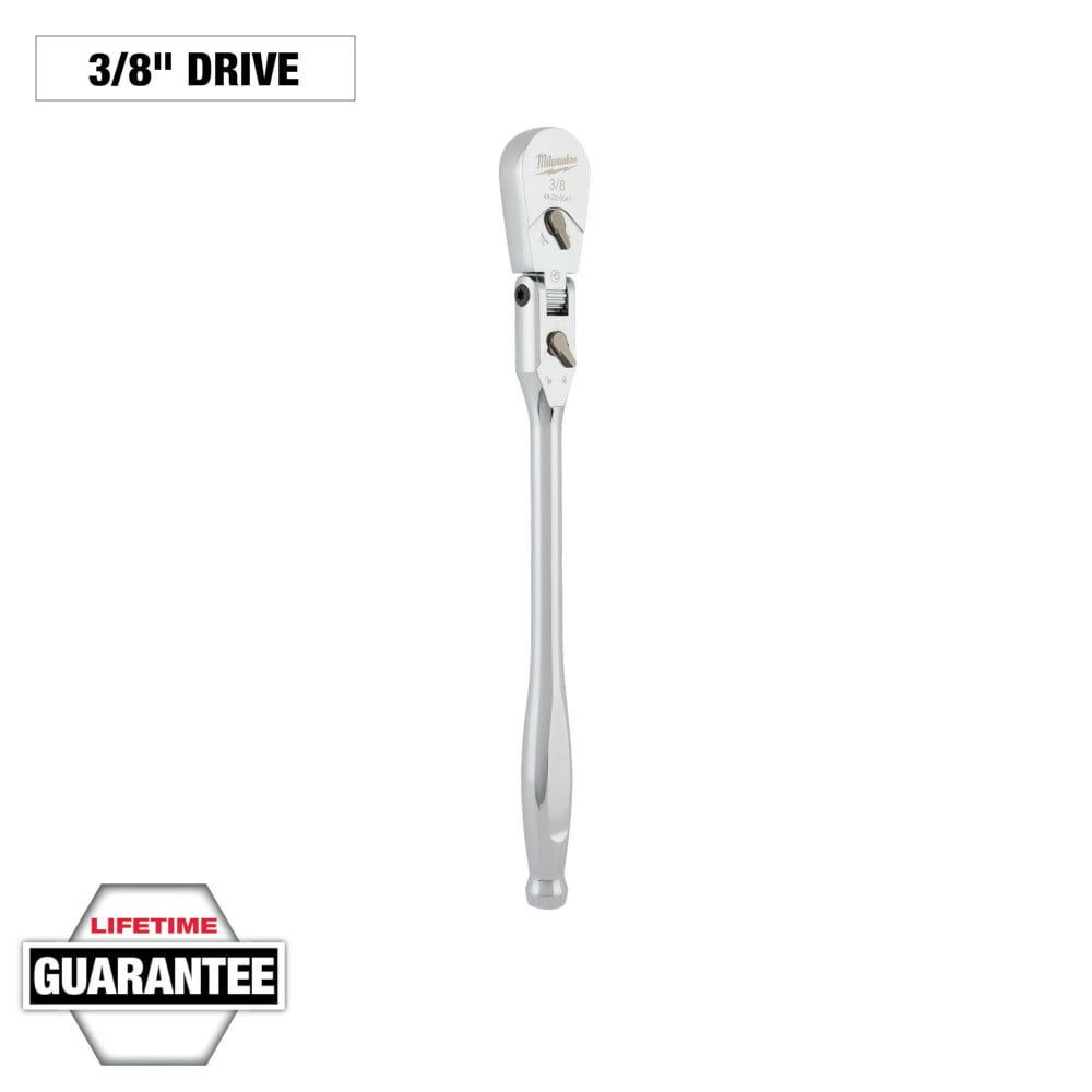 3/8 Drive 12 Flex Head Ratchet