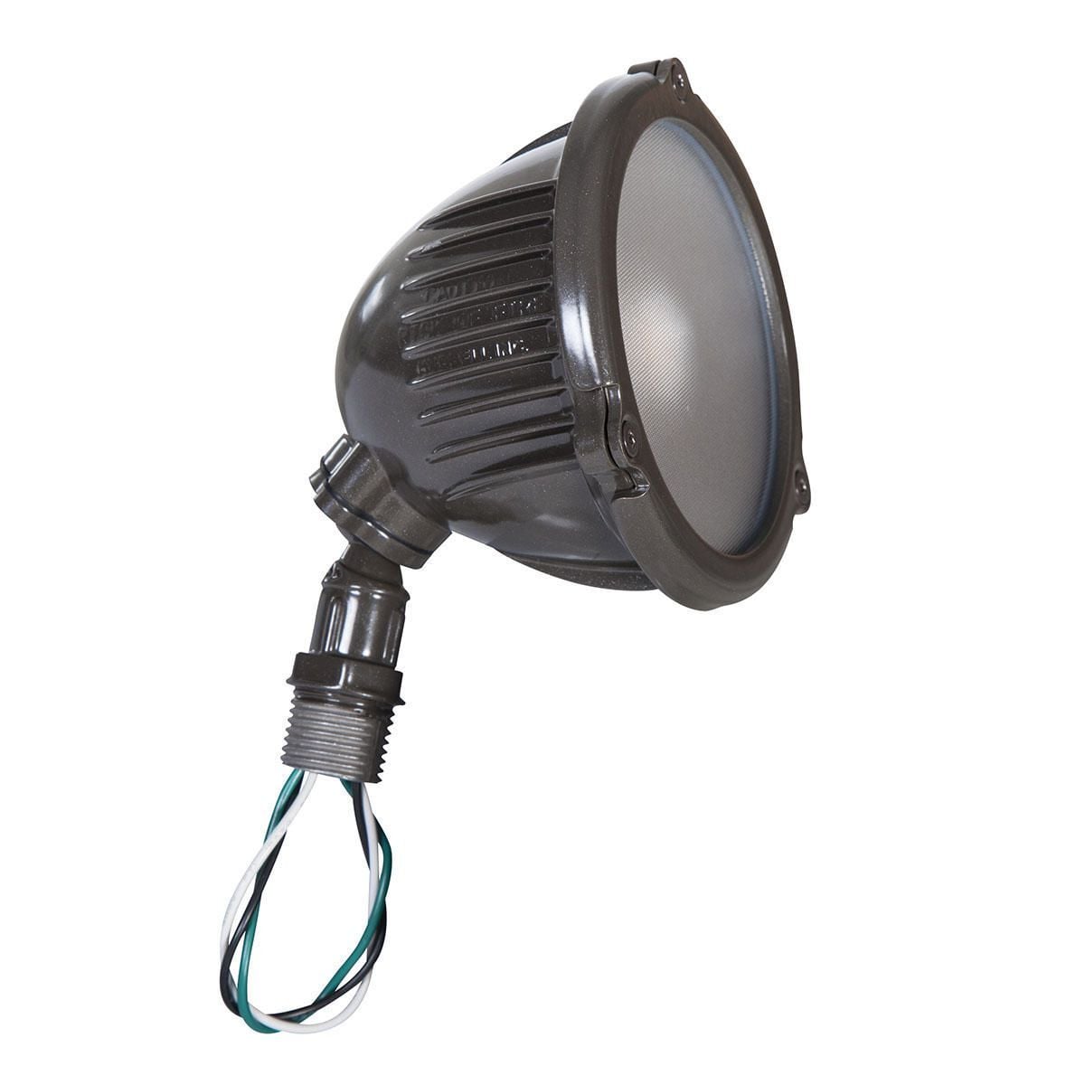 LED Swivel Floodlight, 800 Lumens, Bronze