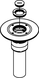 2IN FURNITURE FEED ASSY-GRAY