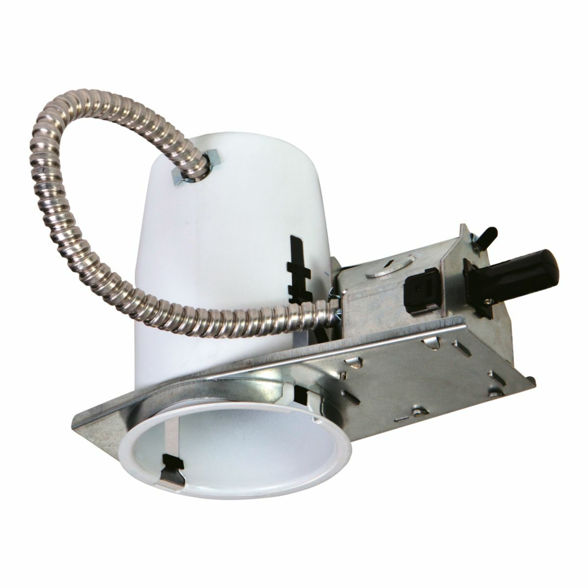 3" Housing Non-IC Air-Tite Shallow Ceiling 120V Line Voltage,  Remodel, GU10