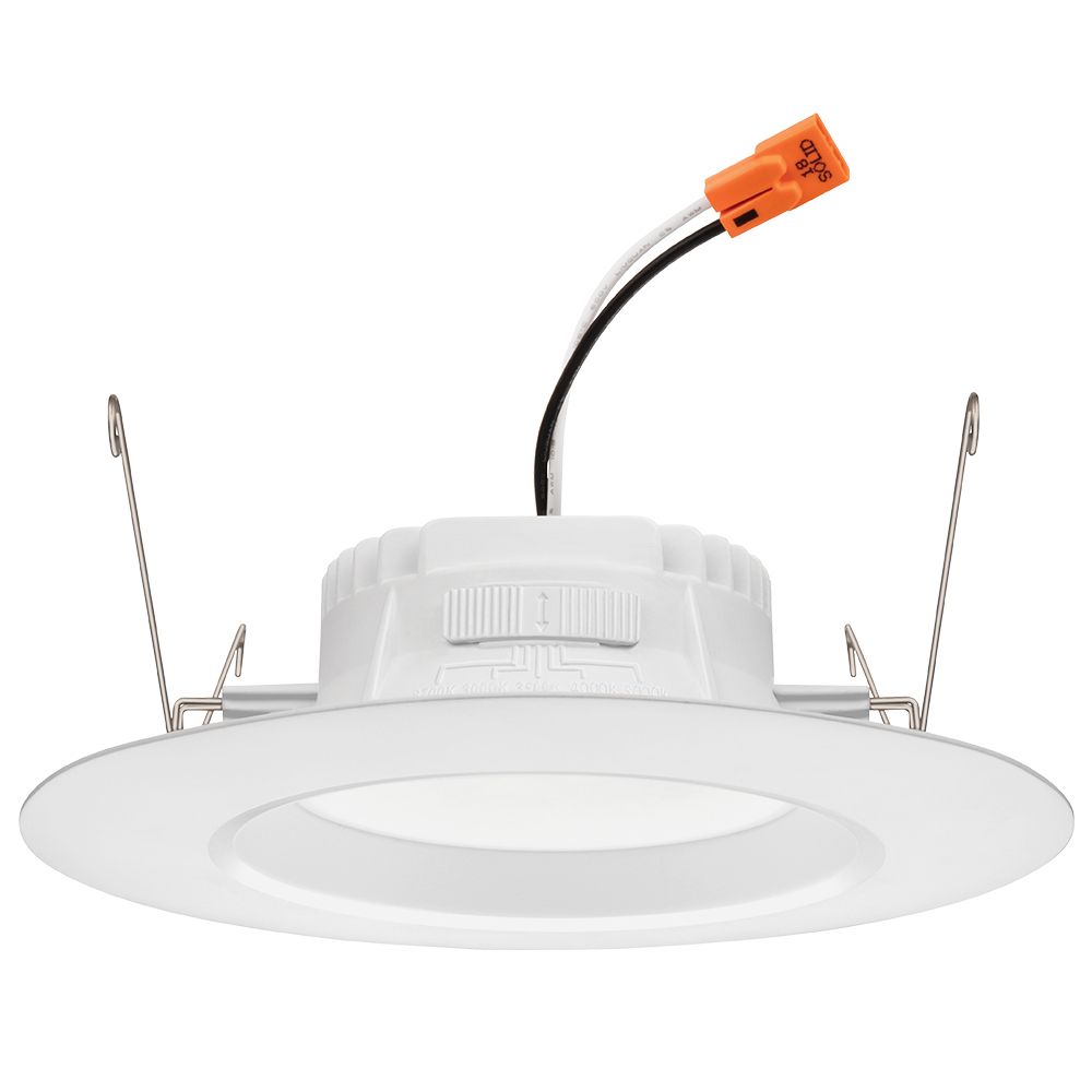 The Juno RetroBasics 5/6" Switchable White Recessed LED Trim Kit is the perfect solution for any residential or light commercial setting. Available in 4" and 5/6" sizes, the RetroBasics downlight is designed to replace trims and lamps in existing housings or designed to pair perfectly with the new Quick Connect Housing by Juno for a low-cost LED downlight solution.