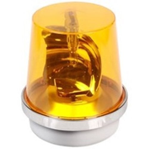 Rotating Beacon, Amber, 24 VDC, 1.0 A