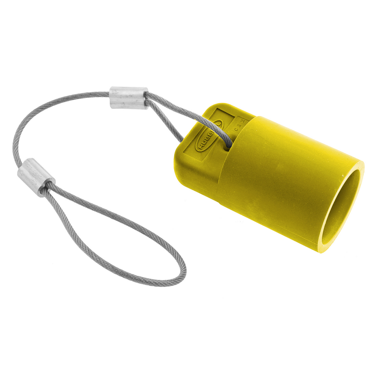 Heavy Duty Products, Single Pole Devices, Industrial Grade, Accessories, Female Device Cap, For 300/400A 600V AC/DC, Single Conductor, Yellow