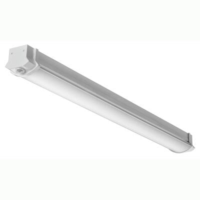 WL4 40L EZ1 LP835 4ft LED Wall Bracket, Surface Mount, 4000 LM, 3500K, 39W, 1pct Dim