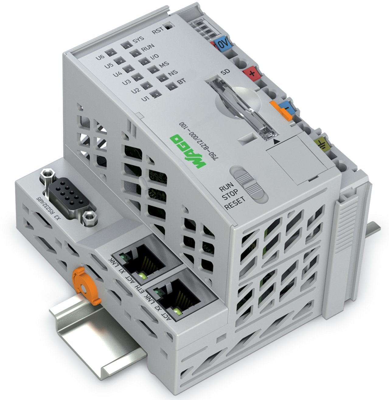 Controller PFC200; 2nd Generation; 2 x ETHERNET, RS-232/-485; BACnet/IP