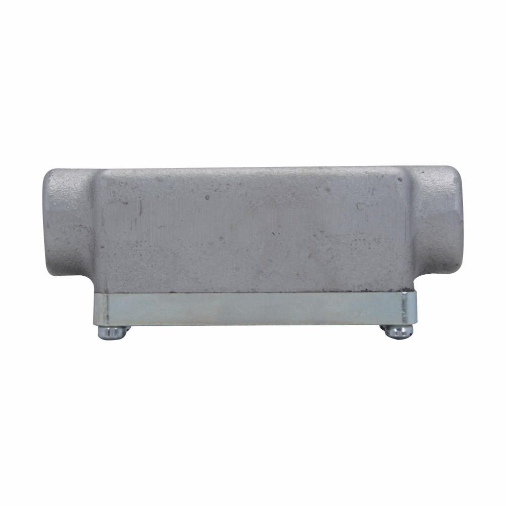 Eaton Crouse-Hinds series Condulet OE conduit outlet body with cover, Copper-free aluminum, C shape, 1"
