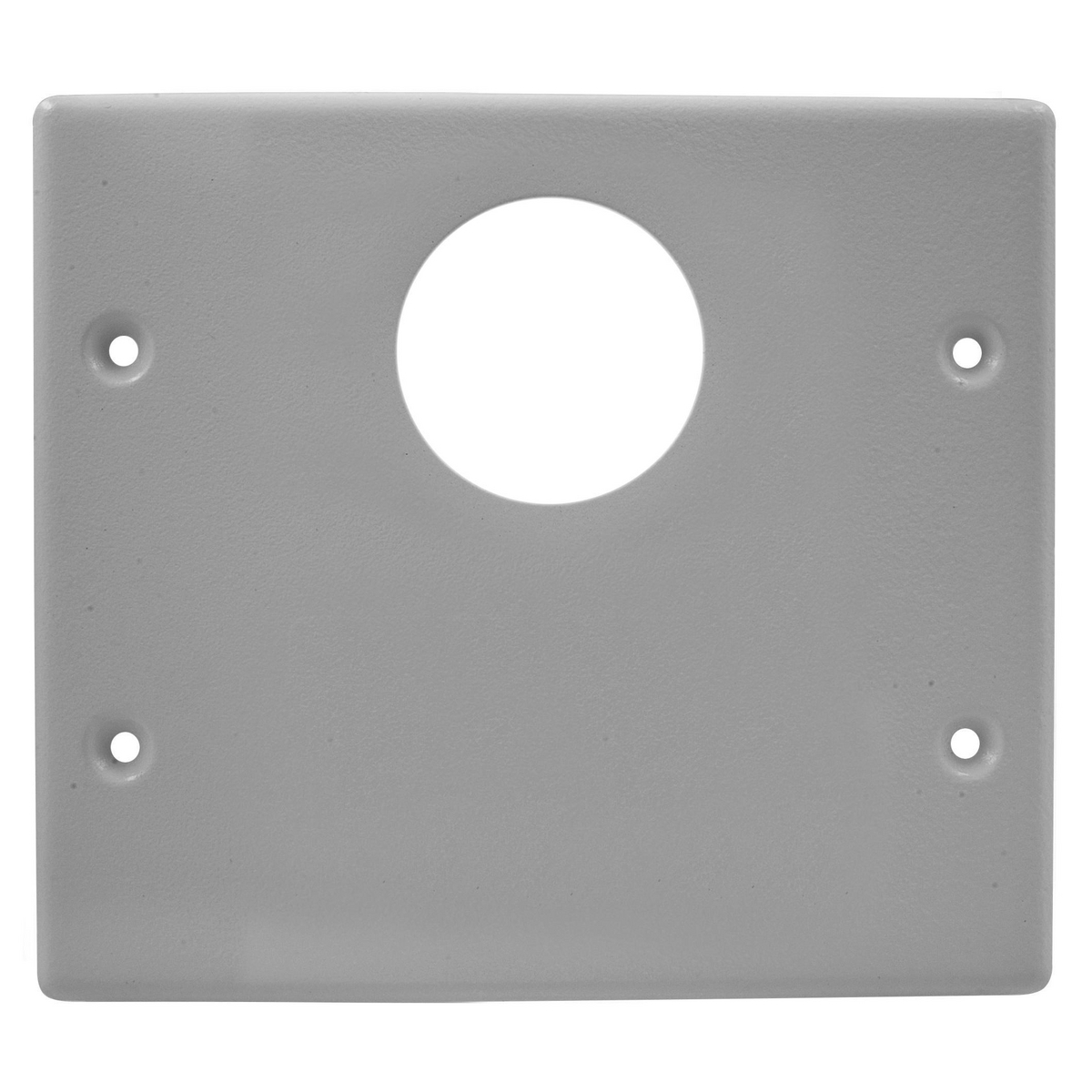 Metal Raceway Plate, Double, Round/Blank, HBL4750 Series
