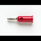 BANANA PLUG TEST ADAPTER WITH .093 PIN, RED