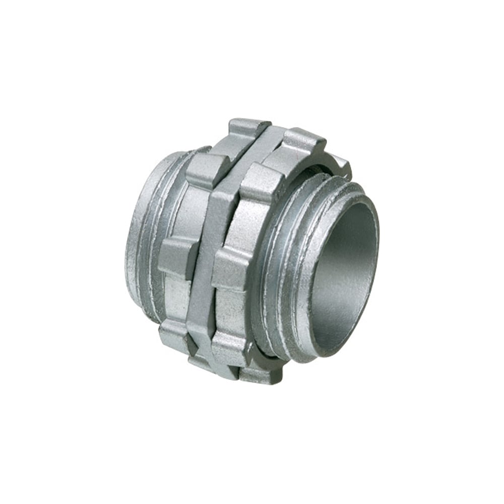 1/2" Box to Box connecter, zinc die-cast with zinc locknuts.