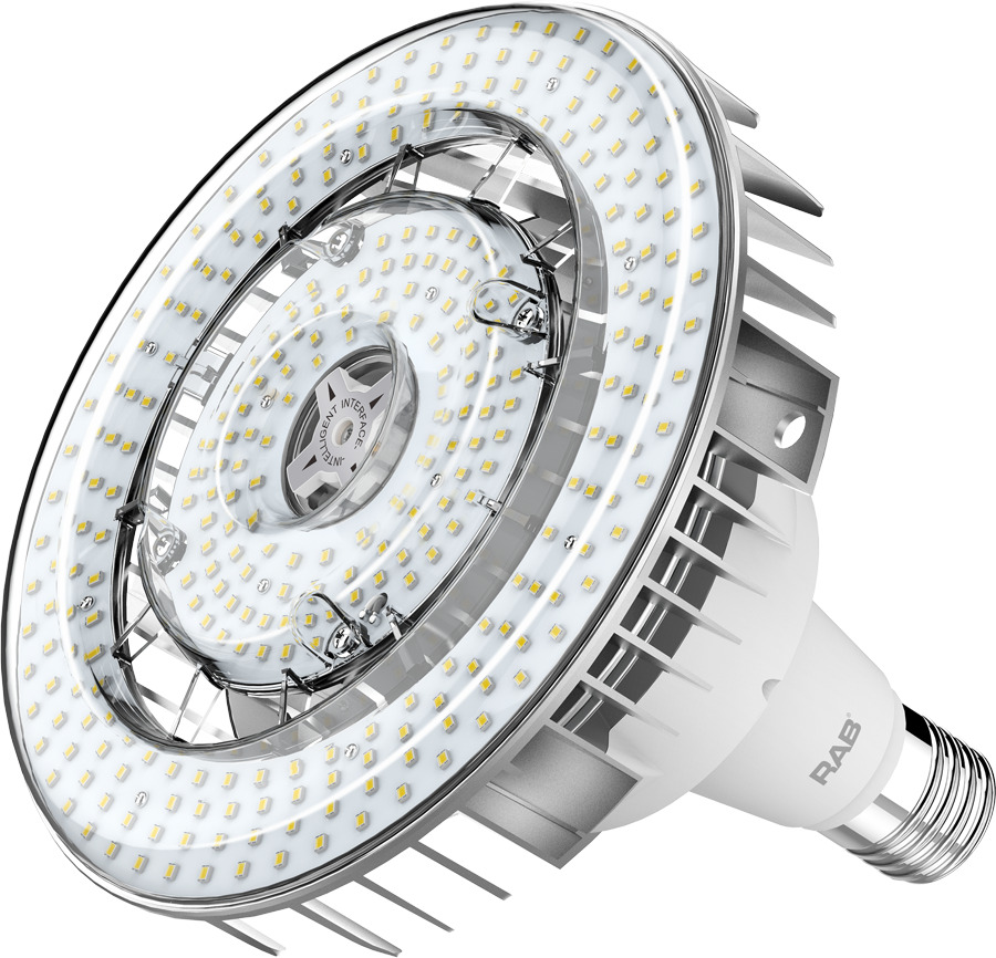 Hid Highbay 115W,400 EQ, Base EX39, 80CRI, 5000k, 15800Lm