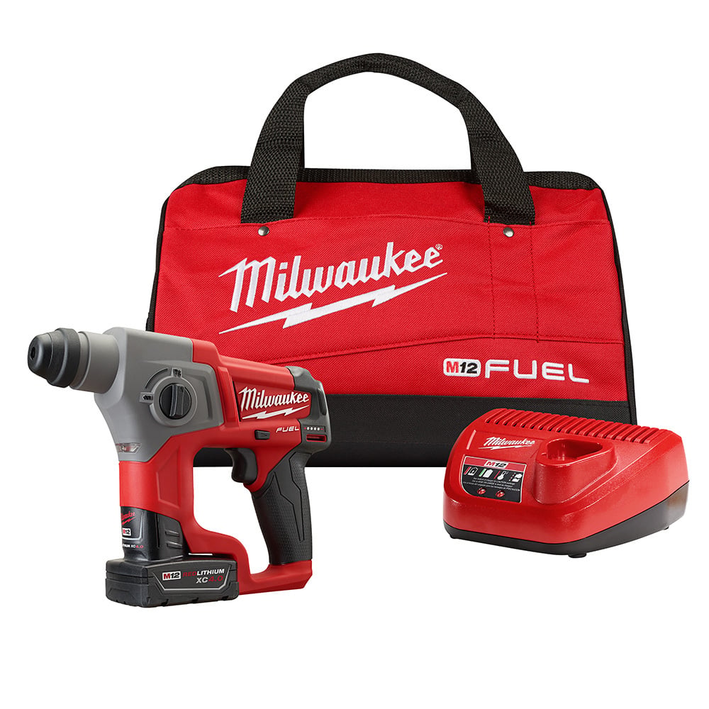 M12 FUEL 5/8 SDS Plus Rotary Hammer W/ 1BAT Kit