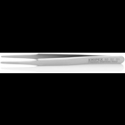 Premium Stainless Steel Gripping Tweezers-Blunt Tips, 4 3/4 in., 0.13 mm TT, 1.90 mm TW