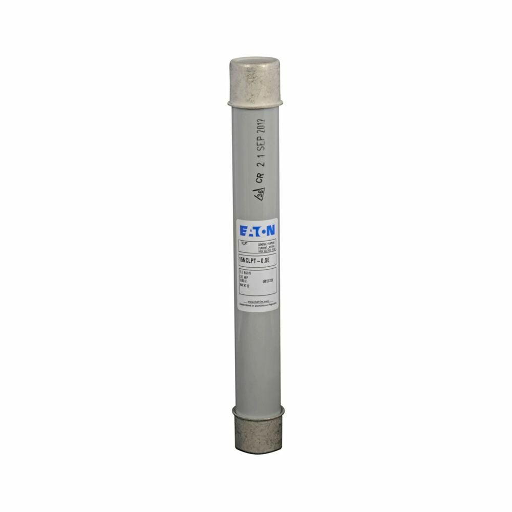 Eaton Bussmann series 15NCLPT fuse, 14.4 kV, 3A, 63 kAIC, Non-indicating, NCLPT, Class E, Single barrel (non-indicating)