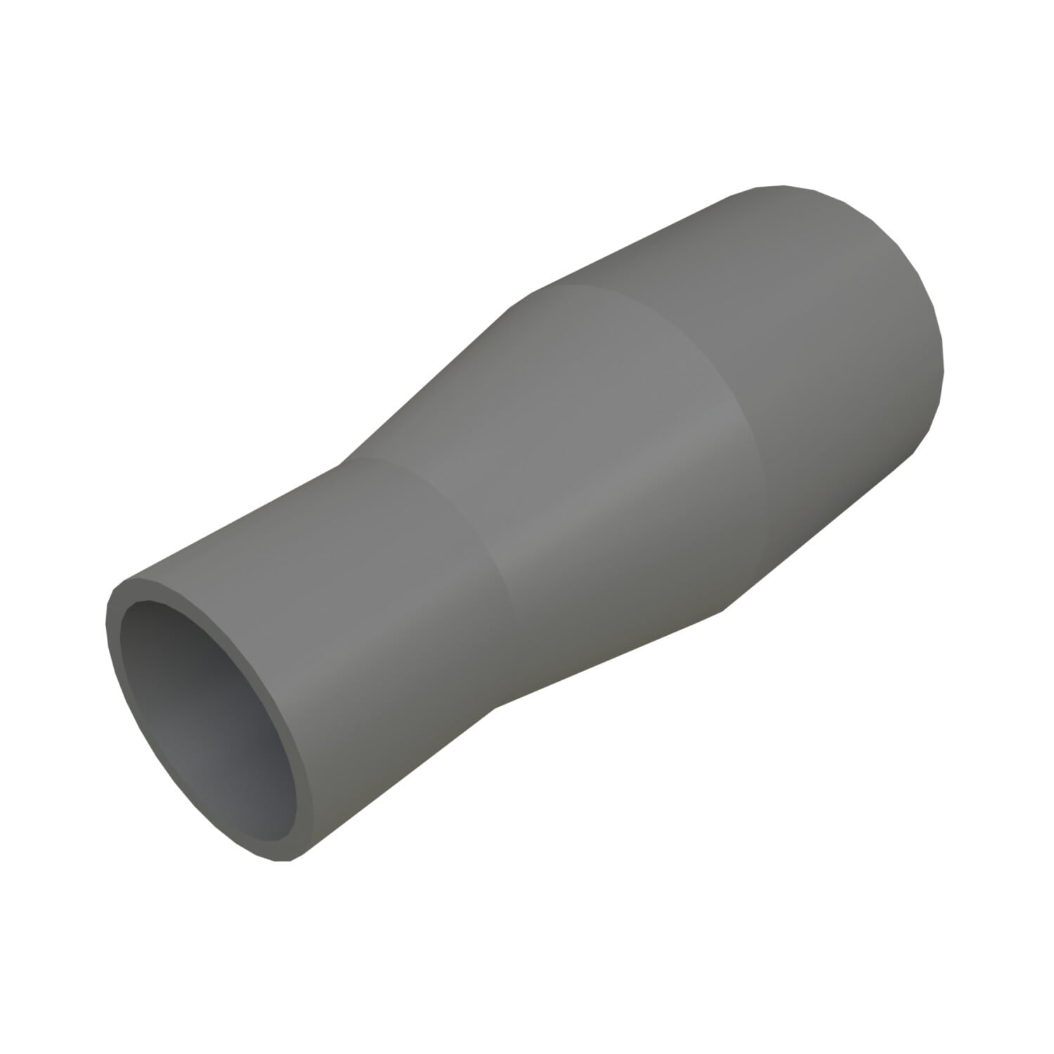 4 x 3 in PVC Schedule 40 Swedge Reducer, Spigot by Spigot, Fabricated