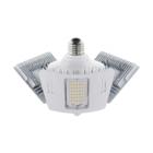 60 Watt LED Motion Sensor Utility Light 4000K - Medium Base - Adjustable Beam Angle - 100-277 Volts