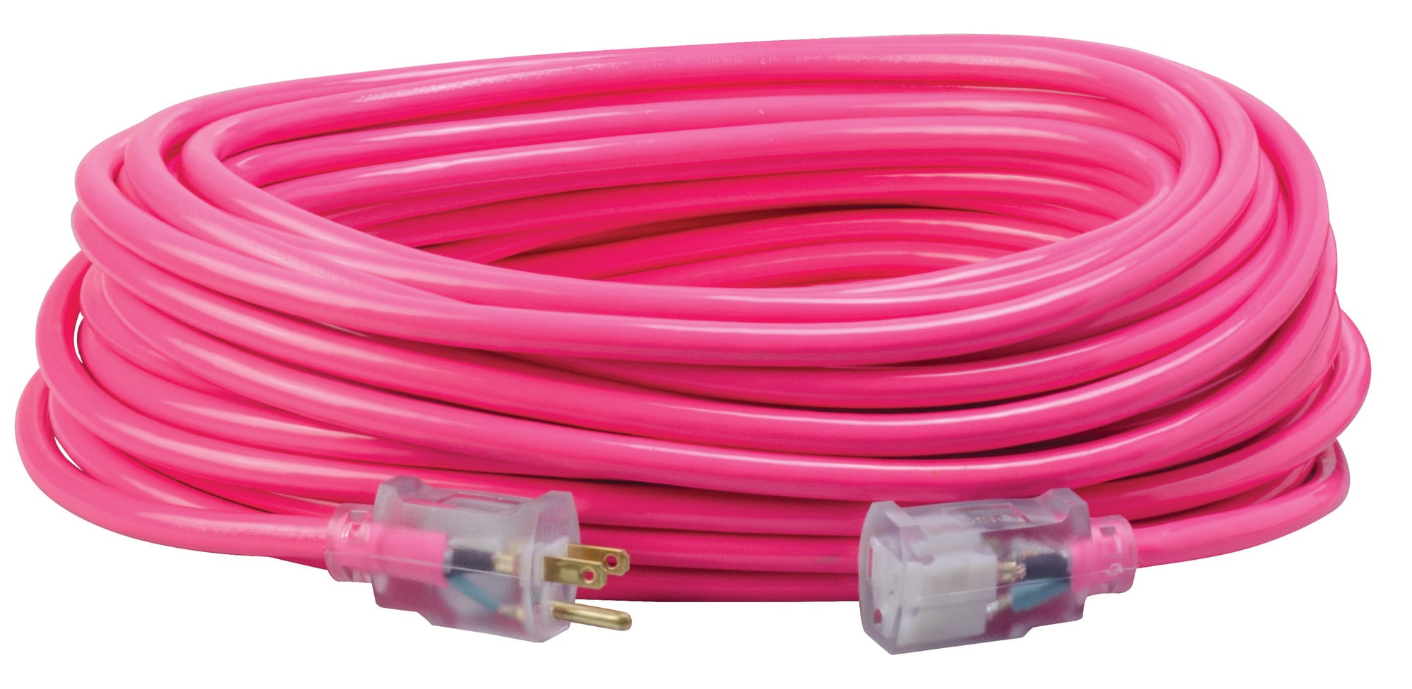 Southwire outdoor extension cords are perfect for a variety of outdoor applications. These cords come in a variety of colors to increase visibility and prevent jobsite loss.