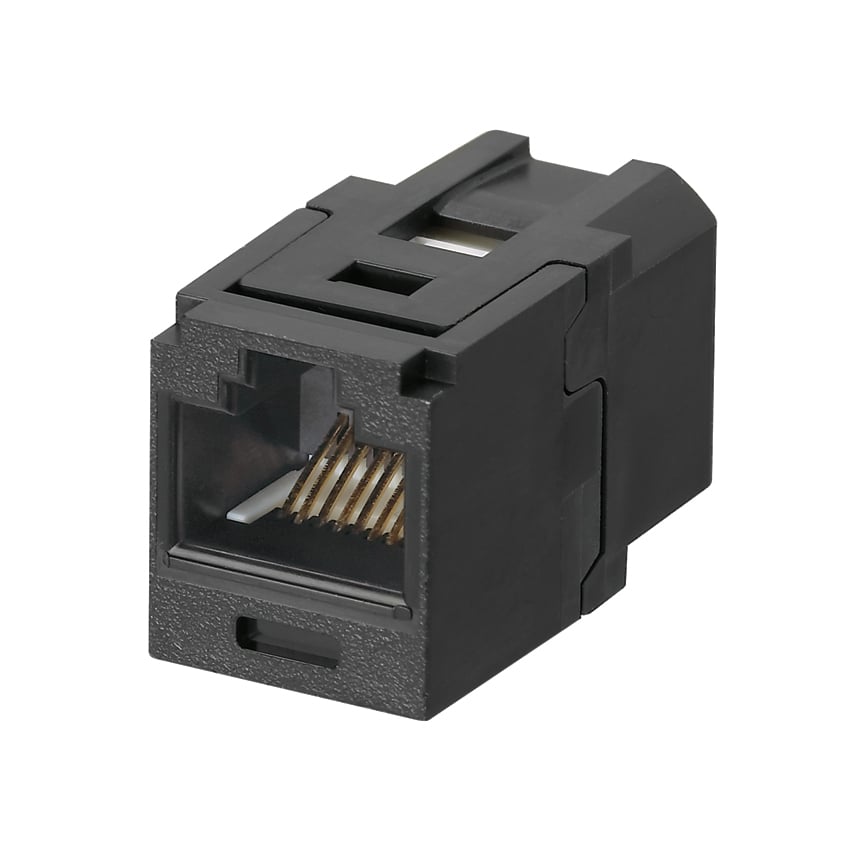 Mini-Com Coupler Module, Cat 5e, UTP, Bl