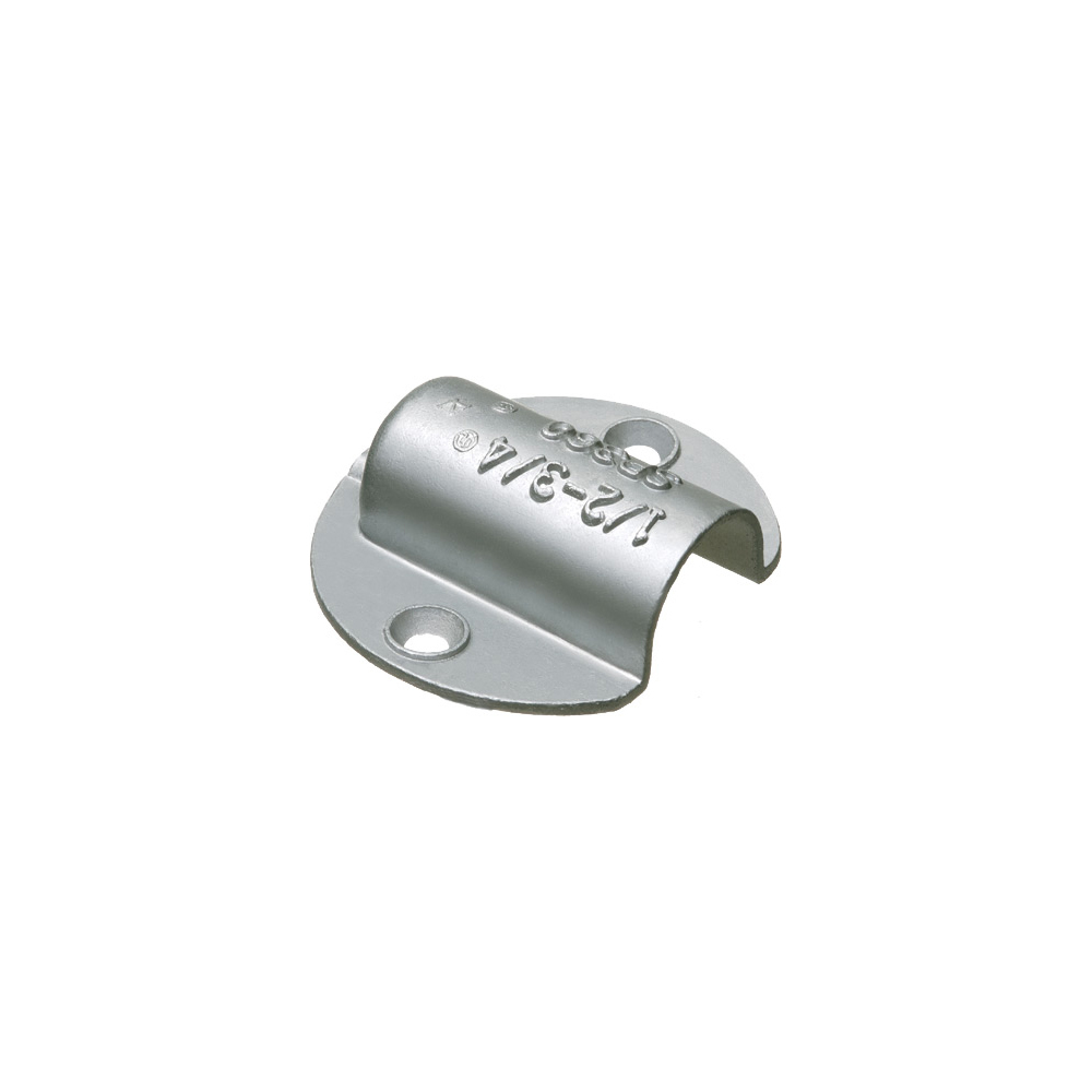 Sill plate, zinc die-cast. Comes with duct seal and wood screws. Wire Size 2" EMT.