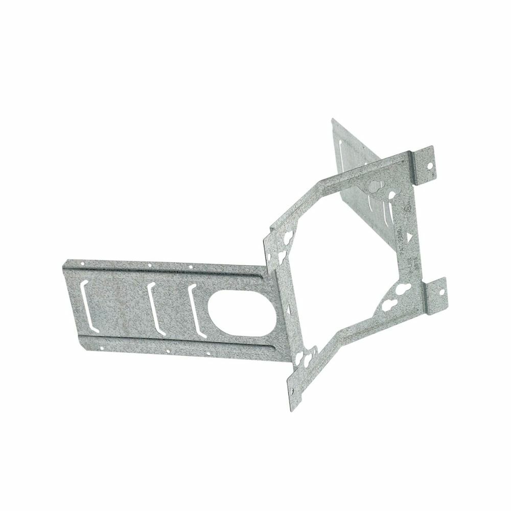 Eaton B-Line series box support fasteners, Ruff-IN products, 1" Height, 1" Length, 1" Width, 0.472lbs, Stud size: 6", 5.5", 3.5", 2.5", Double sided box support bracket, Pre-galvanized