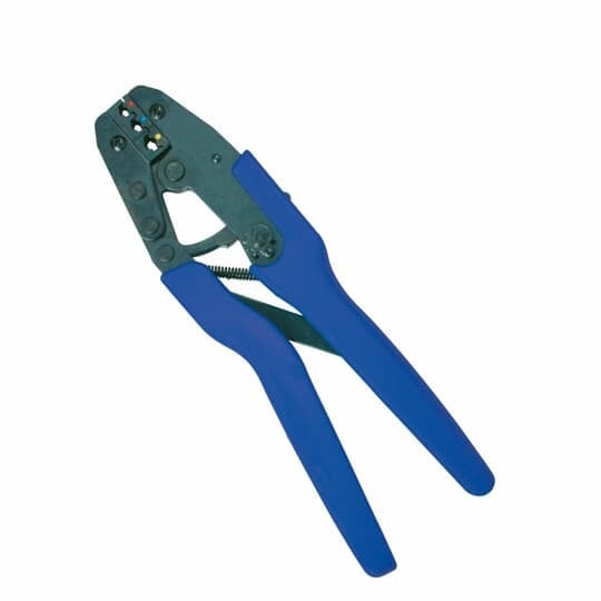 Crimp Hand Tool, Shure-Stake Mechanism Installs Insulated Terminals, Disconnects and Splices #22 - #10 AWG Copper Wire
