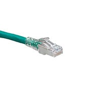 Cat 6A Slimline Patch Cord, 3 Feet, Gray