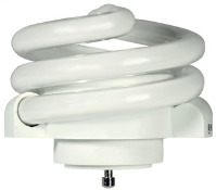 GU24 13 Watt Compact Fluorescent Replacement Lamp, rated 120V 60HZ.