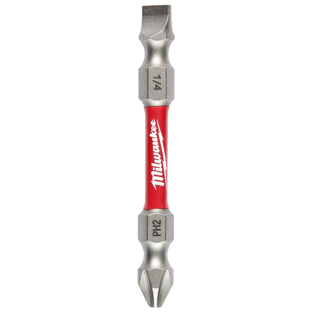 SHOCKWAVE Impact Phillips #2 / Slotted 1/4 in. Double Ended Bit