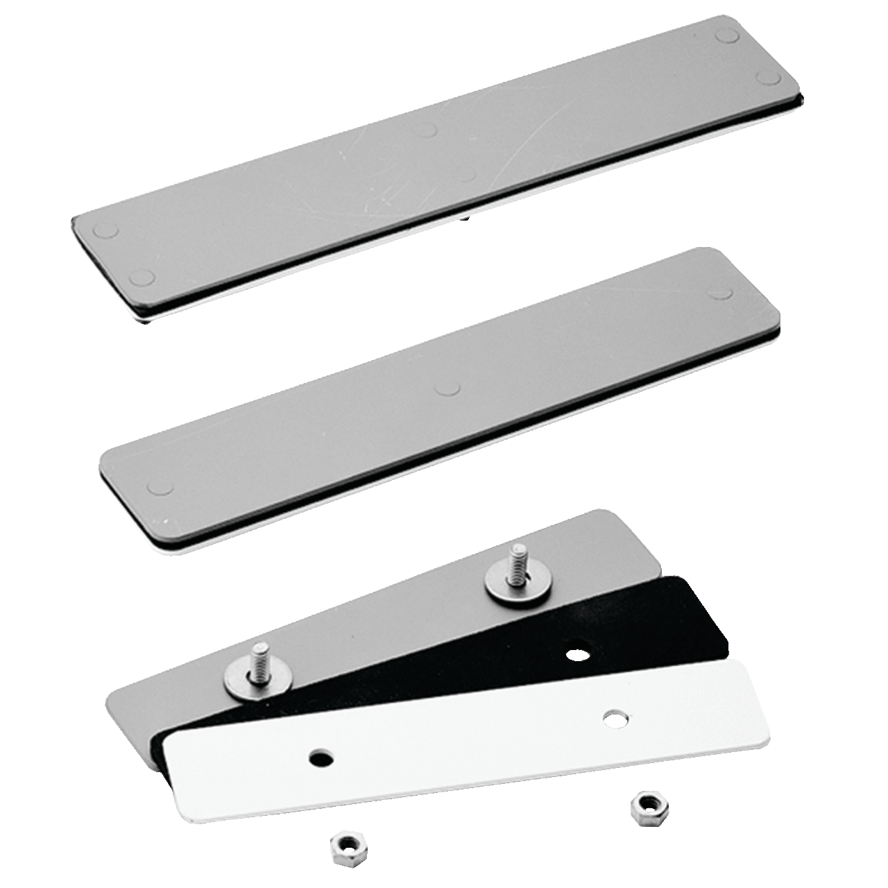 Blank Adapter Plates, Mild Steel, fits A22 Encl., Gray, Steel