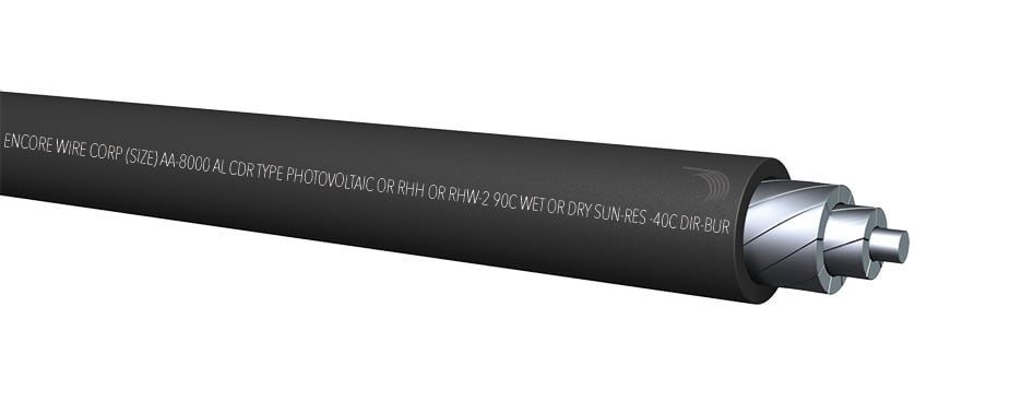 AL PHOTOVOLTAIC 1KV/2KV 500 KCMIL STR BLACK GENERIC