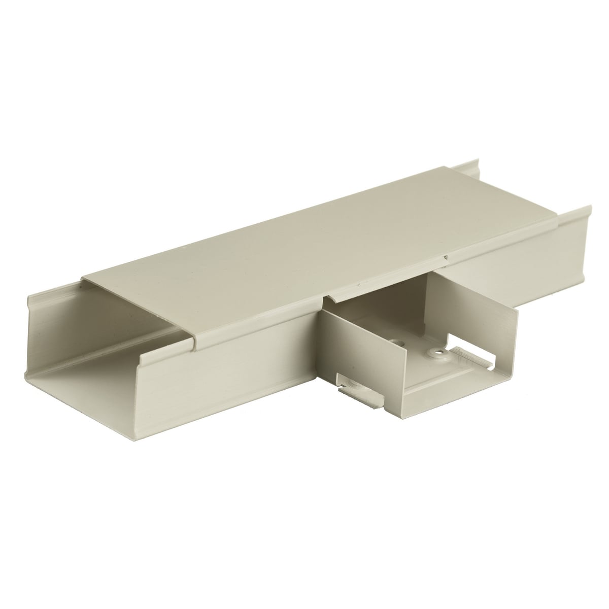 Metal Raceway, Tee Fitting, HBL3000 Series, Ivory