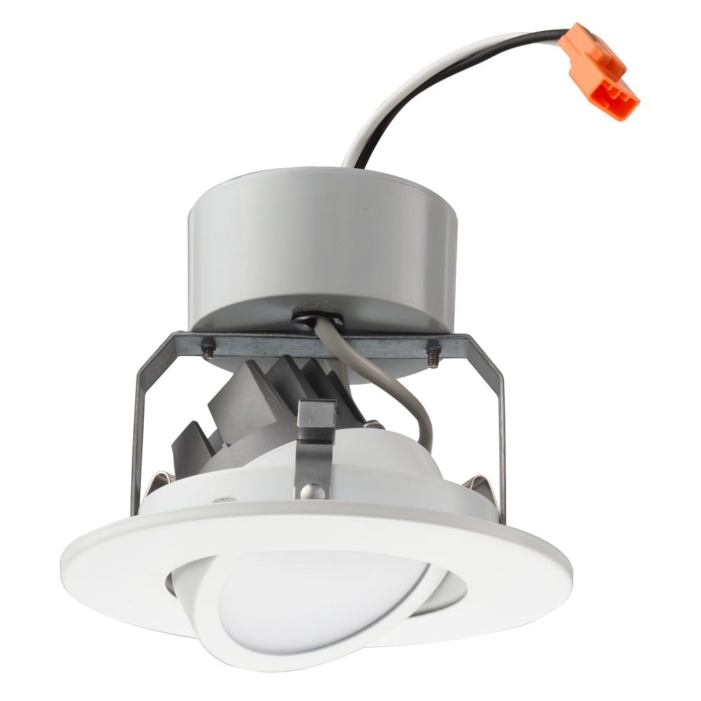 4 IN gimbal matte white module, LED, 3000 K , 90 CRI, SKU - 233LRA