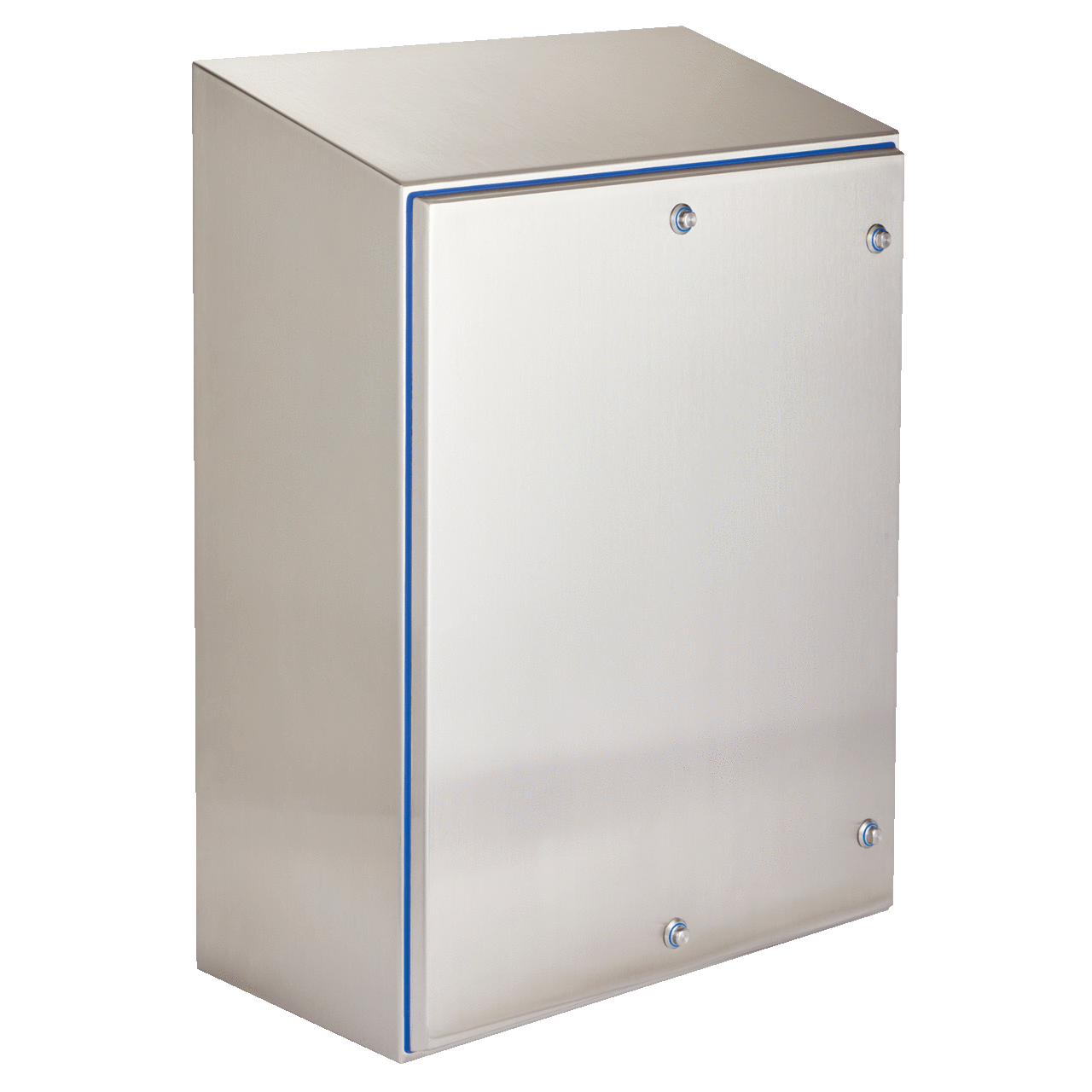 HyShed Hinge Cover Enclosures Type 4X, 24.00x24.00x12.00, Stainless Steel 304