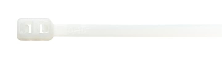 Double Loop Tie, Natural Polyamide (Nylon 6.6) for Temperatures up to 85 Degrees Celsius (185 F) for Indoor Applications, Length 300mm(11.81 Inches), Width 4.82mm (0.19 Inches), Tensile Strength Rating of 220 Newtons (50 Pounds)